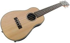 Concert Ukulele Round Back with Solid SpruceTop in Satin Finish by Clearwater