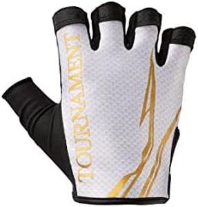 WA Tournament Thermal Gloves 5-Piece Cut DG-1122TW Light Gray, XL