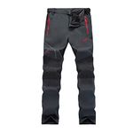 LHHMZ Hiking Trousers Men Outdoor Water-repellent Breathable Walking Trousers Lightweight Quick Dry Windproof Climbing Sportswear Casual Pants