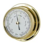 Barigo Regatta Ship´s Barometer analogue brass 120mm