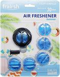 Frairsh Car Air Fresheners Vent Clips, Car Scents Air Freshener Pack of 6, Summer Car Fresheners up to 180 Days Long Lasting, Odor Eliminator, Car Smell, Aromatizante Para Carro