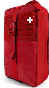 My Medic MYFAK Large Standard - HSA FSA Eligible First Aid Kit - Comprehensive Home Medical Kit with 150 Items - IFAK for Camping Car or Boat - Red