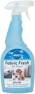 airpure PET PROUD Fabric Freshener, 750ml Spray, Pet Odour Eliminator, Refresher Spray for the Mattress, Bed, Linen, Carpet, Clothing, Remove Cat&Dog Smells From Home & Car - LINEN ROOM Fragrance