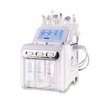 Hydrogen Oxygen Facial Beauty Machine 6 in 1 Machine At Home, Professional Skin Rejuvenation Device Face SPA Hydrodermabrasion Machine