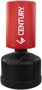 Century Wavemaster Powerline Extra Large, Freestanding Kickboxing Bag, Martial Arts Punching Bag, Eight Height Adjustments, Karate, Tae Kwon Do, MMA, High-Density Foam (Red)