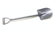 HYLAN Handle Shovels for Digging Spade Shovel - Mini Garden Spade Shovel with Short Handle - Round Point Spade Shovel All Metal Straight Spade Shovels 40 inch Steel Spade Shovel