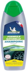 MICHELIN 009162 Shampoing Lustrant Carrosserie, Formule Naturelle, 500 ml, Vert