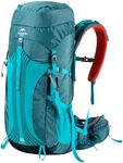 Naturehike 55L Internal Frame Backpack, Travel backpack, Backpacking backpack, for Hiking, Mountain Camping, Backpacking, Waterproof Rain Cover included-Blue