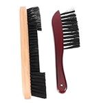 BIUDECO 2pcs Billiard Brush Plastic