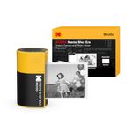 KODAK Memo Shot ERA Kids Instant Digital Camera and Photo Label Printer (Camera + 10 Rolls, Yellow)