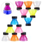 ZOCONE 12 Pack Soda Can Lids Bottle Tops for Cans Soda Caps Reusable Can Cover Snap on Pop Bottle Caps for Soda, Beer, Juice, Energy Drinks Beverage
