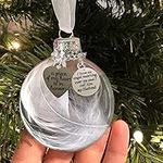 Clear Christmas Memorial Ornament F