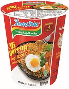 Indo Mie Goreng Cup, 2.65 Ounce (Pack of 12)