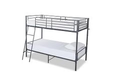 Single 3FT Metal Bunk Bed, Bunk Bed Split In To 2 Single Beds