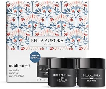 BELLA AURORA - Pack Sublime 60, Crema Intensiva Día 50 ml + Crema Renovadora Noche 50 ml, Tratamiento Antiedad, Piel Madura, Redefine Contorno Facial, Mejora Firmeza, Aporta Luminosidad, +60 Años