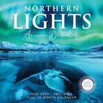 Northern Lights Calendar 2025 | 12" x 24" Aurora Borealis Wall Calendar | Full 16 Month Edition | Marble City Press | QR Codes Leading to Videos of Auroras Across the World