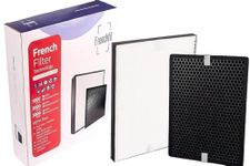 Frenchfil High Performance Compatible Filter Set For Philips 1000 Series AC1215/17 Nano Protect HEPA + Activated Carbon Filter Set (FY1410+FY1413)