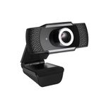 Adesso CyberTrack H4 1080P 30 fps Webcam with USB 2.0 Built-in Microphones and Manual Focus for Laptop and Desktop PC, Computer