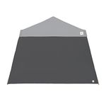 E-Z UP Recreational Sidewall-Angle Leg Canopies 10-Feet (3m), Steel Grey with Grey Accents