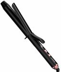 FARERY Long Barrel Curling Iron 1 1/4 inch, 1.25 Inch Curling Iron for Long Hair, Ceramic Curling Iron Infused Argan Oil & Keratin, Lasting Styling, 11 Adjustable Temp, Include Clips & Silicone Pad