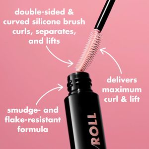 e.l.f. Lash 'N Roll Curling Mascara – Black, Long-Lasting, Vegan