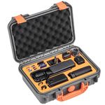 STARTRC OSMO Pocket 3 Hard Case, Multifunctional Portable Waterproof Hard Case for DJI Pocket 3 Creator Combo Camera Accessories, Black, Portable