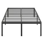 Lutown-Teen 20 Inch California Bed Frames with Rounded Corner Legs, Heavy Duty Metal Cal Platform Bed Frame with Steel Slats Support, No Box Spring Needed, Noise Free, Easy Assembly