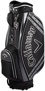 Callaway CRT Sport BLK 23 Caddy Bag, Men's, Fits Cart Type, 9.0, 47 Inches, 7.1 lbs (3.3 kg), 5 Compartments, Black