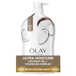 Olay Ultra Moisture Body Wash with Coconut Oil, 887mL