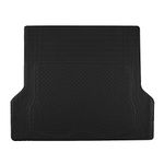 FH Group F16400BLACK Black All Season Protection Cargo Mat/Trunk Liner (Trimmable) Size 55.5" x 42.5" Large