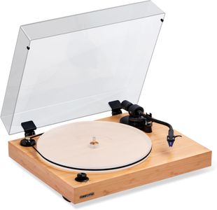 Fluance RT85 Turntable – Bamboo Finish, High-Fidelity Vinyl Player