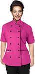 Short Sleeves Tailored Fit Chef Coa