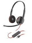 Plantronics Blackwire 3200 Stereo Corded UC Headset With USB-C Connectivity