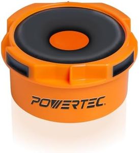 POWERTEC 70354 Dust Port Adapter for 1-3/4" ~ 2-1/2" Port to 4 Inch Dust Collection Hose, Quick Connect Hose Reducer Fittings for Table Saw, Planer, Jointer and Various Power Tools (Patent pending)