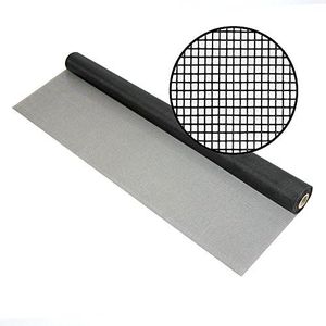 Fiberglass Insect Screen Roll 72-in x 100-ft, Charcoal – Fiberglass Insect Screening Mesh for Window, Door, Porch, or Patio Screening and Replacement