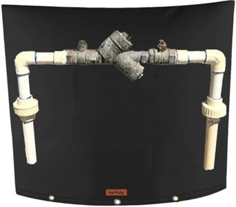 Aprllolg Backflow Preventer Insulation Cover for Well Pump 40" W x 36" H