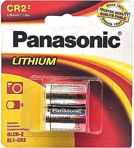 2pk Panasonic 3V CR-2 Photo Lithium Battery Replaces EL-CR2 GPCR RLCR2