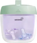 GROWNSY Pacifier Sanitizer Portable, UV Light Sanitizer on The Go, USB Charging Sanitizer Case, Mini Pacifier Sanitizer 99.99% Cleaned in 59 Seconds (Green)