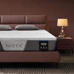 NOFFA Double Mattresses, 4ft6 Double Mattress, Double Memory Foam Mattress, Double Bed, Breathable Mattress Medium Firm with Soft Fabric, Triple Support (135x190x20cm)