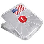 Disposable Foil Oven Liners (5 Pack) Aluminum Foil Oven Liners for Bottom of Electric Oven & Gas Oven, Reusable Oven Drip Pan Tray for Cooking & Baking, Disposable Baking Mats - Stock Your Home