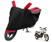 Auto Hub TVS Star City Plus Bike Cover Waterproof/Star City Plus Bike Cover/Bike Cover Star City Plus Waterproof/Star City Plus Body Cover/Bike Body Cover Star City Plus (Black, Red)