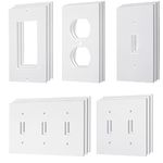 Outlet Insulation Pads Wall Plates Outlet Sealers for Electrical Outlets Decorative to Save Energy Outlet Insulators Switch Plate Insulation Weatherproof Insulating Foam Switch Sealer (28 Pack)