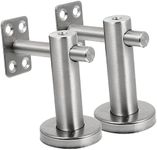 SOESFOUFU 2pcs Staircase Handrail Bracket Stair Railings Support Holder Metal Handrail Brackets Cast Iron Handrail Brackets Stair Handrail Support Adjustable Stainless Steel Office