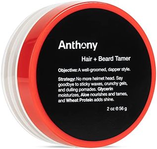 Anthony Hair and Beard Tamer 2 Fl Oz. Contains Glycerin to Moisturize, Aloe Vera to Nourish and Tame, and Wheat Protein to Add Natural Shine.