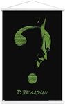 Trends International DC Comics The Batman - Riddler Wall Poster, 22.375" x 34", Premium Print and White Hanger Bundle