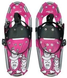 WHITE MOUNTAIN 8''x19'' Kid Snowshoes with Carry Tote Bag (PINGUINS)