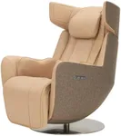 Nouhaus Orbit Heated Massage Chair,Full Body Massaging Zero-Gravity Leisure Recliner with Low-Noise 3D Massage and Dual Sound Systems Modern Massage Chairs (Mellow Sand)