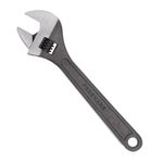 FREEMANS 10" Phosphate Finish, Anti-Corrosion Adjustable Wrench Spanner, Adjustable Wrench for All Nut Sizes, Easy to Grip Wrench, Universal Wrench, Plumbing Tool (10-Inch)