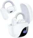 AI Translation Earbuds Real Time 164 Languages 80H Playtime Translator Ear Buds Audifonos Traductores Inglés Español Wireless Earphones Bluetooth Headphones for Travel Business Meeting Learning White