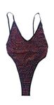 Valentina Rose Sexy woman solid rhinestones bodysuit (GALAXY, XS-S)